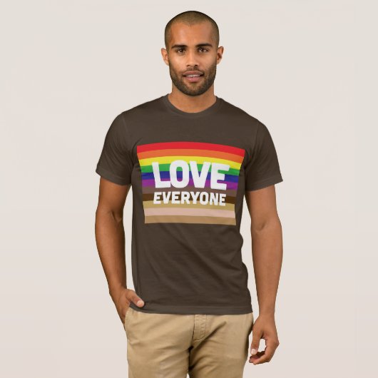 Liefde iedereen t-shirt (Voorkant volledig)