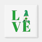 Liefde Ierse Kabouter Magneet (Voorkant)