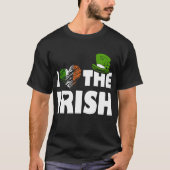 Liefde Ierse stpatricksday shamrock T-shirt (Voorkant)
