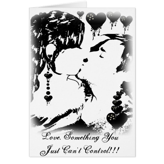 Liefde. Iets wat je niet kunt controleren!!! (Voorkant)