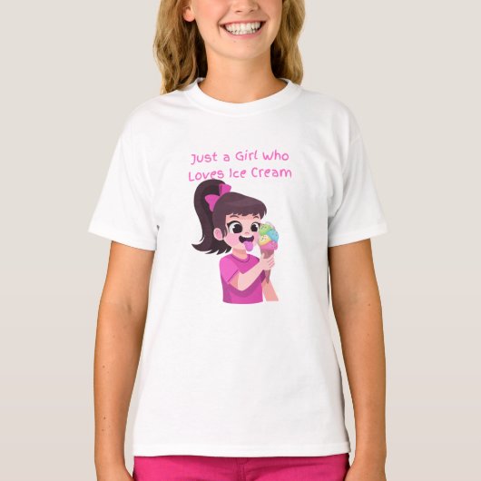 Liefde ijs t-shirt (Voorkant)