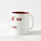 liefde,           ImyGeek Tweekleurige Koffiemok (Voorkant rechts)