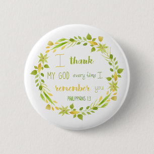 liefde in actie romans 12:9 christelijke spreuk ronde button 5,7 cm