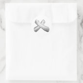 Liefde in ASL Ronde Sticker (Tas)