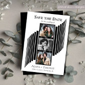 Liefde in Beeld Moderne Foto Bewaar de Datum Save The Date