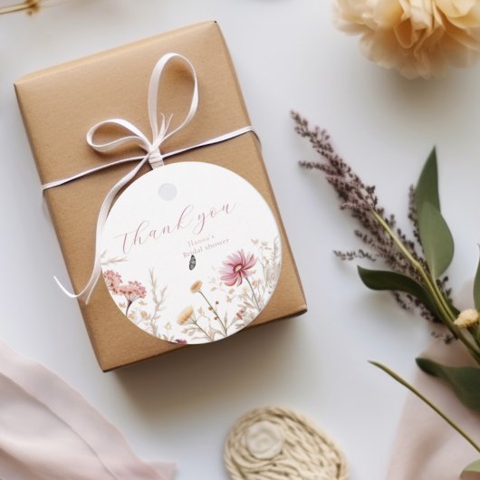 Liefde in bloei Bruidsfeest Bedankjes Labels