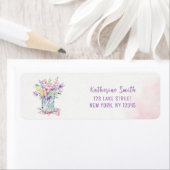 LIEFDE IN BLOEI BRUIDSSLUNCH ETIKET (Insitu)