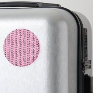 Liefde in bloei: een creatieve belettering magneet