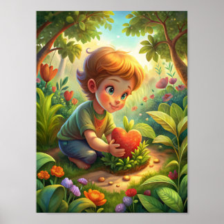 "Liefde in bloei" Poster