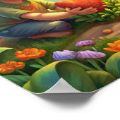 "Liefde in bloei" Poster (Hoek)