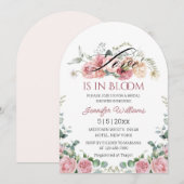 Liefde in bloei Roze blos Bloemen Bloemen vrijgeze Kaart (Voorkant / Achterkant)