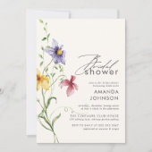 Liefde in bloei Spring Floral Vrijgezellenfeest Kaart (Voorkant)