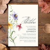 Liefde in bloei Spring Floral Vrijgezellenfeest Kaart