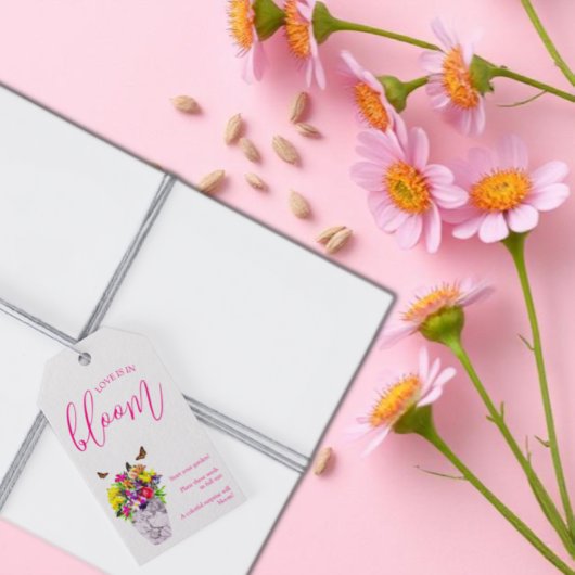 Liefde In Bloei Trouwbloem Tuin Zaden Gunst Cadeaulabel