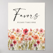 Liefde in bloei Vrijgezellenfeest gunsten teken Poster (Voorkant)