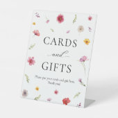 Liefde in bloei Vrijgezellenfeest Kaarten en gesch Reclamebord Met Voetstuk (Voorkant)