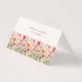 Liefde in bloei Vrijgezellenfeest trouwplaats kaar Kaart (Achterkant)