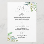 Liefde in bloei, weddenschappen, ontginnen, ontgin menu (Achterkant)