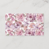 Liefde In Bloem Recept voor de bruid te zijn Informatiekaartje (Achterkant)