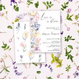 Liefde in Bloom Bloemen Vrijgezellenfeest Kaart