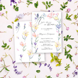 Liefde in Bloom Bloemen Vrijgezellenfeest Kaart