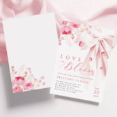 Liefde in Bloom Bow Vrijgezellenfeest Kaart