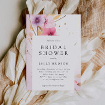 Liefde in Bloom Bridal Shower Invitation