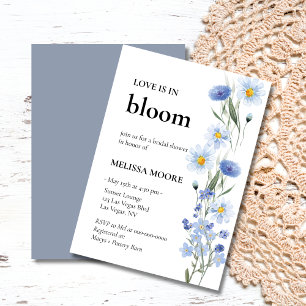 Liefde in Bloom Bridal Shower Kaart