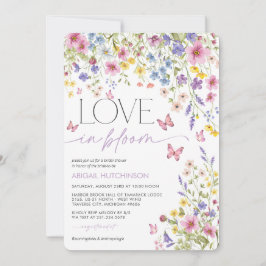 Liefde in Bloom Butterfly Vrijgezellenfeest Kaart