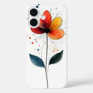 Liefde in Bloom iPhone 16 Hoesje