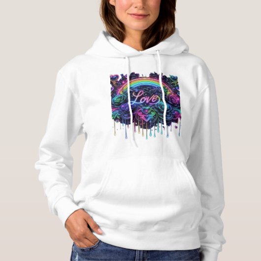Liefde in Bloom Hoodie (Voorkant)
