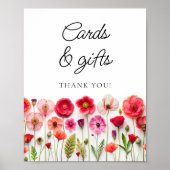 Liefde in Bloom Kaarten en geschenken Vrijgezellen Poster (Voorkant)