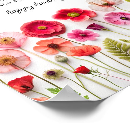 Liefde in Bloom Meadow Vrijgezellenfeest Game Poster (Hoek)