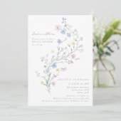 Liefde in Bloom Pastel Floral Vrijgezellenfeest Kaart (Staand voorkant)