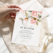 Liefde in Bloom Pink Rose & Green Vrijgezellenfees