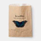 Liefde in Bloom Spread Wildflower Seeds Favor Bag Bedankzakje (Voorkant)