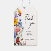Liefde in bloom Spring Floral Vrijgezellenfeest Cadeaulabel (Voorkant)