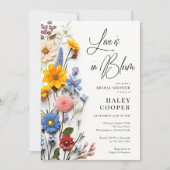 Liefde in bloom Spring Floral Vrijgezellenfeest Kaart (Voorkant)