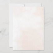 Liefde in Bloom Spring Floral Vrijgezellenfeest Kaart (Achterkant)