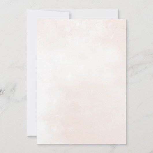 Liefde in Bloom Spring Floral Vrijgezellenfeest Kaart (Achterkant)