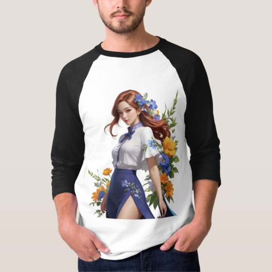 Liefde in Bloom T-shirt (Voorkant)