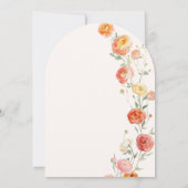 Liefde in Bloom Verona Sunset Vrijgezellenfeest Ar Kaart (Achterkant)