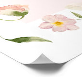 Liefde in Bloom Vrijgezellenfeest Bloem Bar Teken Poster (Hoek)