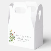 Liefde in Bloom Vrijgezellenfeest Favor Box Bedankdoosjes (Geopend)