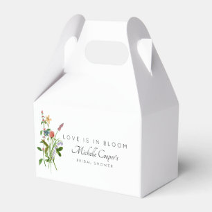 Liefde in Bloom Vrijgezellenfeest Favor Box Bedankdoosjes