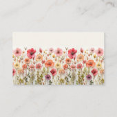 Liefde in Bloom Vrijgezellenfeest Gift Registry Ka Informatiekaartje (Achterkant)