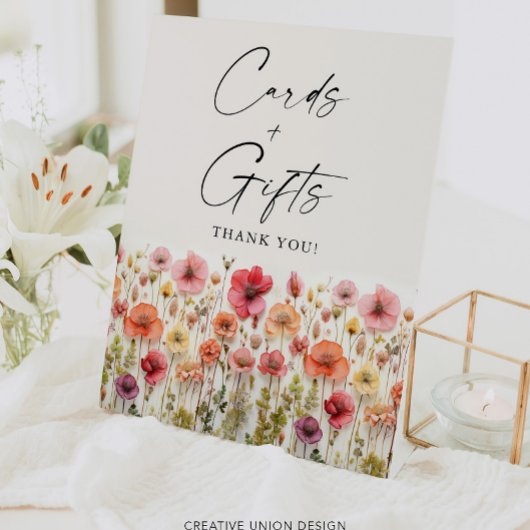 Liefde In Bloom Vrijgezellenfeest Kaarten en gesch Reclamebord Met Voetstuk