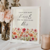 Liefde in Bloom Vrijgezellenfeest Kussen Spelbord Poster