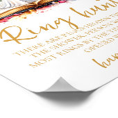 Liefde in Bloom Vrijgezellenfeest Ring Hunt Spelbo Poster (Hoek)