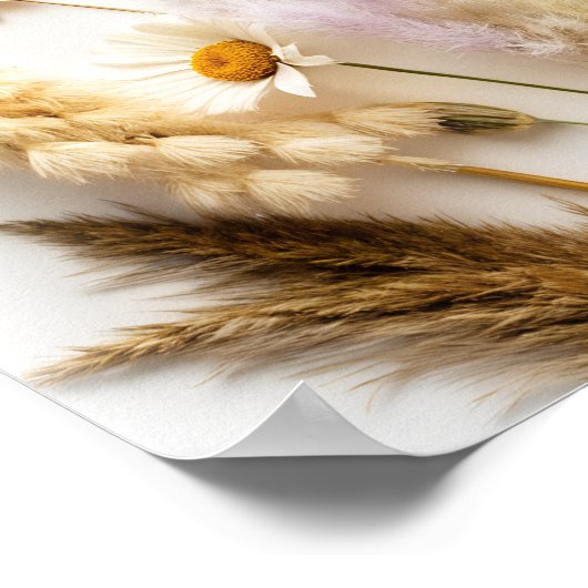 Liefde in Bloom Vrijgezellenfeest Wildflower Welko Poster (Hoek)